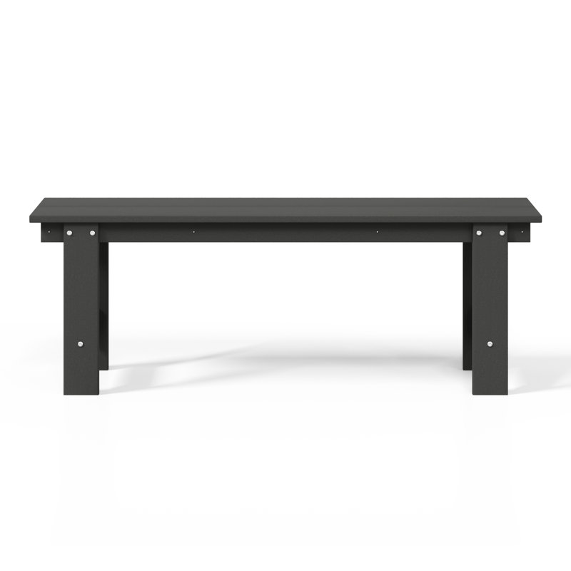 Banc de patio 48 po, Gris