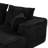 Minimalist Design Corduroy Fabric Upholstered Sectional Sofa-479744824-479744822