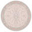 Tapis décoratif moderne rose clair à motif lavable-60913393