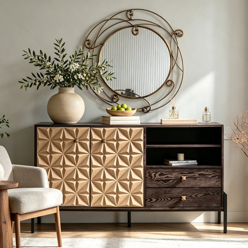 Buffet 56,30 "Mid-Century Modern Buffet