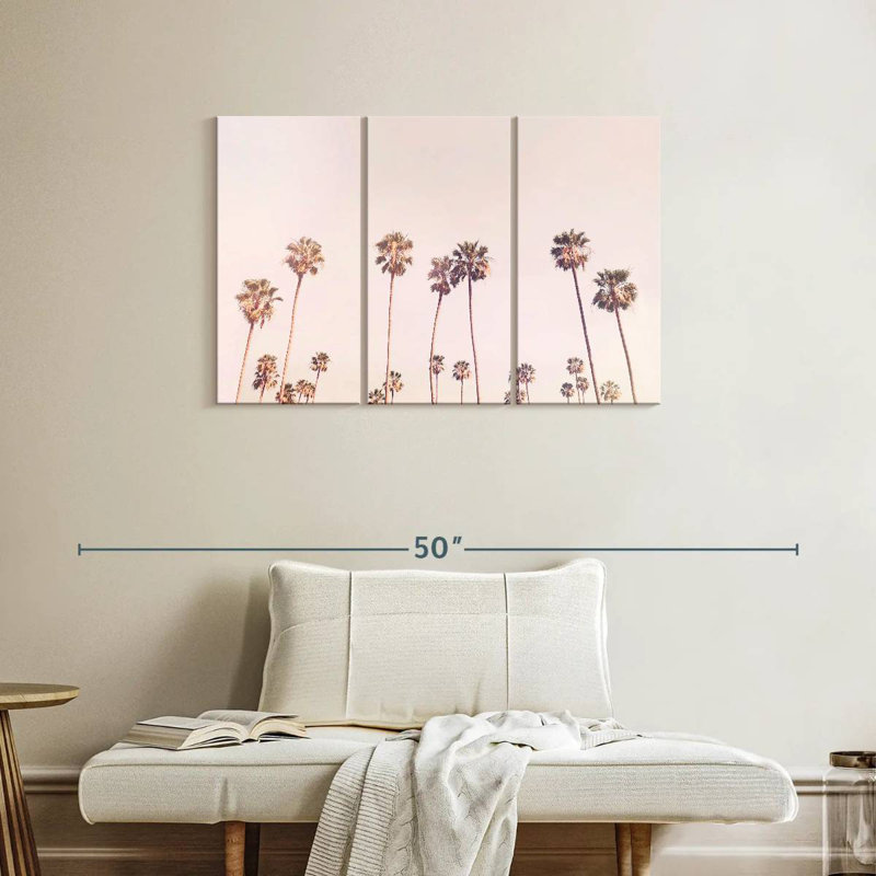 Gillard Sunny Cali Palm Tress, H 24 po x l 38 po