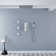 AquaRhapsody 3 Functions Thermostatic Shower System with 3 Body Jets and Rough-in Valve