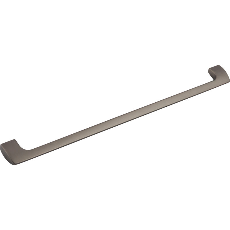 Holland Bar pull, Ash Gray, 12" Center to Center