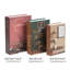 3 boîtes à livres décoratives modernes 3 pièces