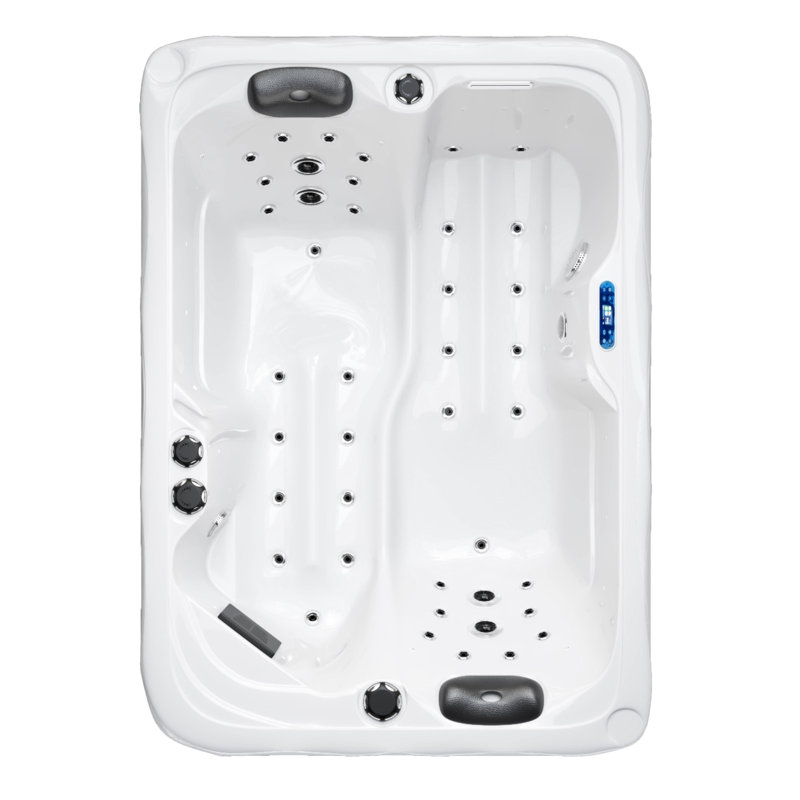 2-person Outdoor Hot Tub With 41 Water Jets And Digital Control System
