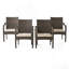 Chaises d'extérieur en osier, 56225,00CHRBRN KD