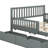 Wood Platform Bed With Guardrails On Both Sides And Two Storage Drawers-553419324