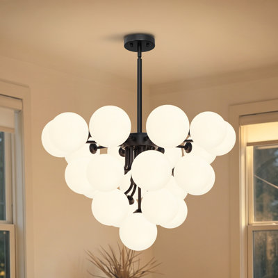 23 - Light Bubble Chandelier Sputnik Chandelier for Dining Room Foyer