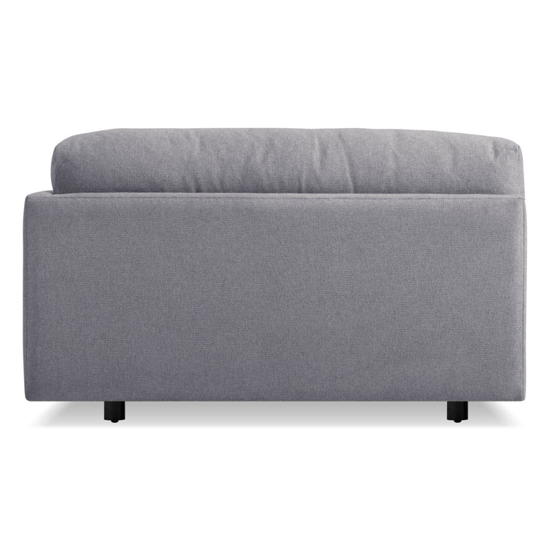 Sunday Chaise Lounge, Left Hand Facing, Camel Velvet Polyester Blend