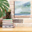 Art mural sur toile Dovecove «Lake Beach Blue» par Pamela Munger-960598471