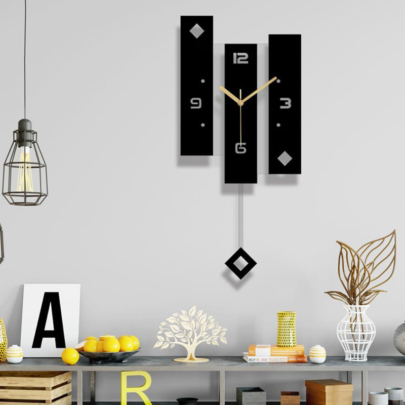 Creative Silent Modern Large Pendulum Clock