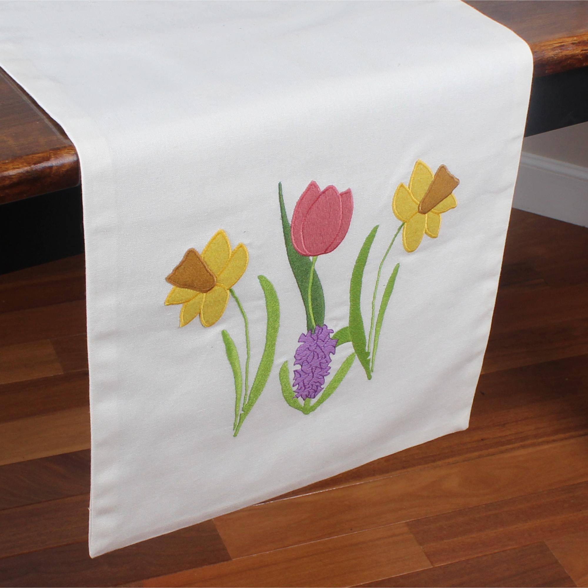 Spring Kitchen Linens August Grove® Ceian Spring Cotton - Emb Dining Linens | Wayfair