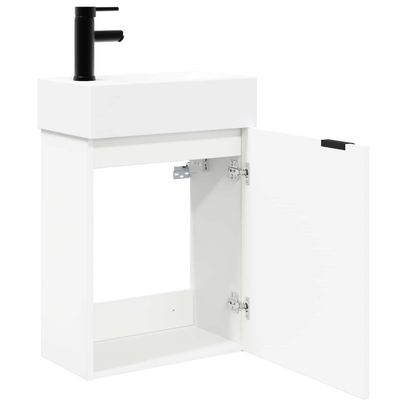 455 mm Bathroom Vanity, White