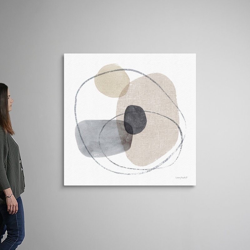 "Think Neutral 11", reproduction d'art par Lisa Audit, Toile tendue, H 48 po x l 48 po, Sans cadre