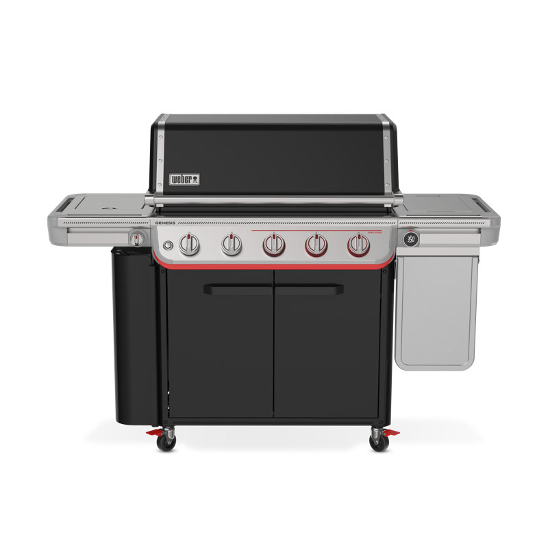 Weber Genesis EX-545 Smart Propane Gas Grill, Black