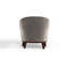 Ava Upholstered Barrel Accent Chair, Grey-334545817