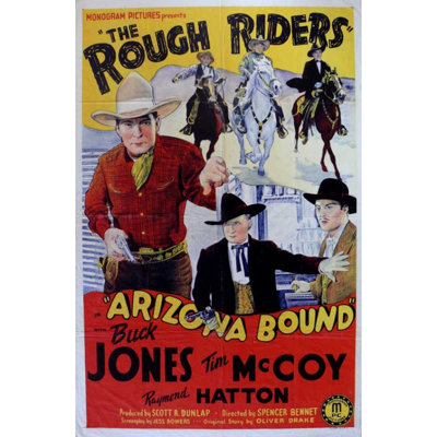 Affiche de film Arizona Bound (11 X 17) - Article # MOVEB47533