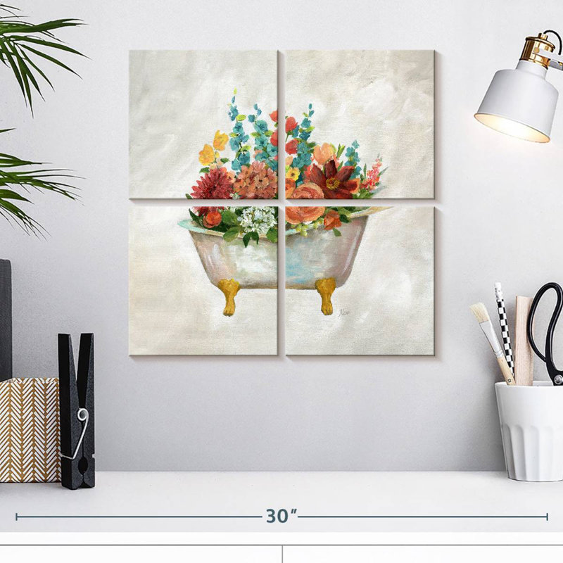 Harnek Tub Bouquet, 18" H x 18" W