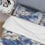 Blue Renaissance Florals Victorian Pattern II - Ensemble de housse de couette à motif floral-84160107