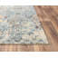 Tapis bleu / beige en laine Maratea-1785380691