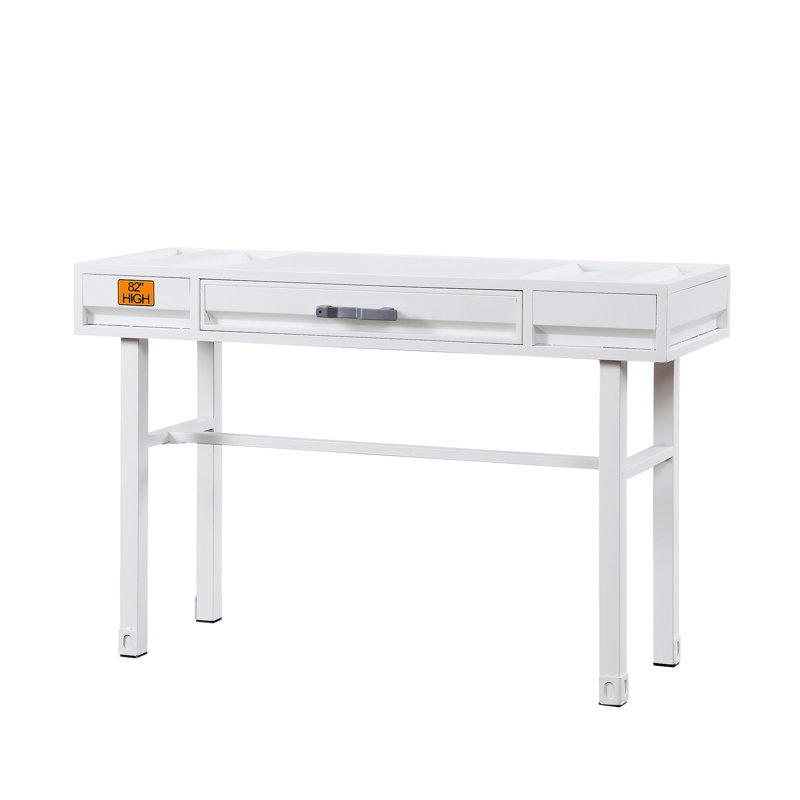Bureau de coiffeuse Cargo, Blanc