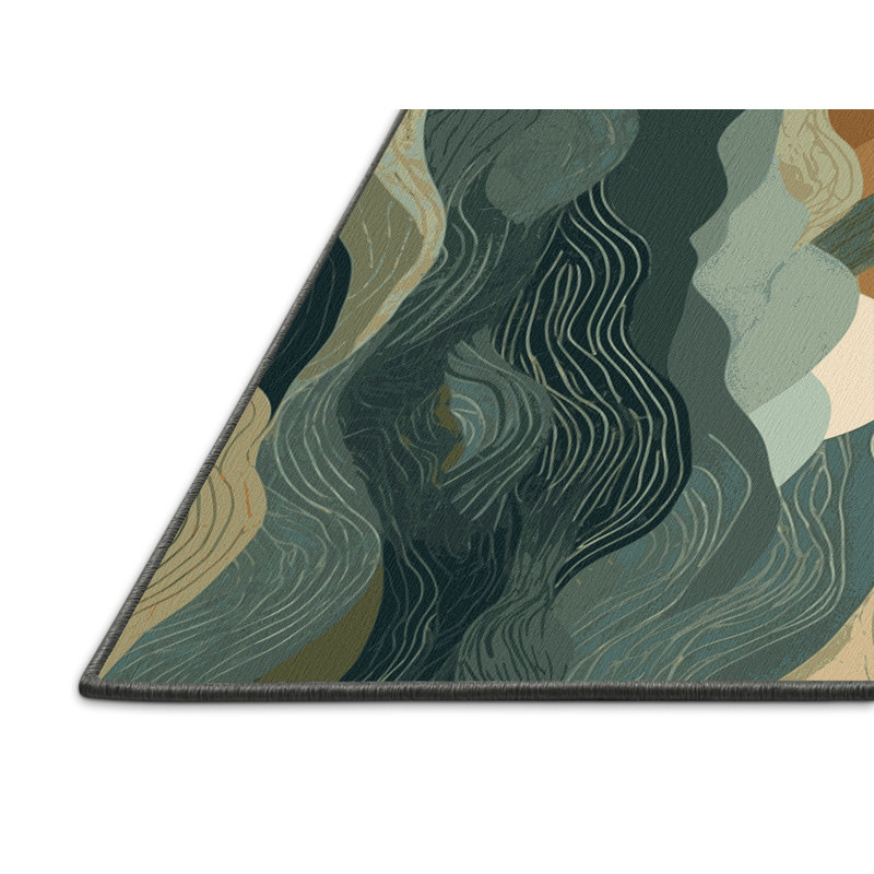 Velvet Reflections Rug, Round 3'