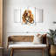 «Doctor Dog» sur toile, ensemble de 4 pièces-1812964541