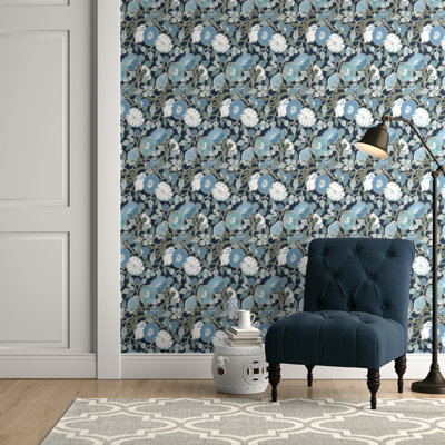 Papier peint floral Kibby