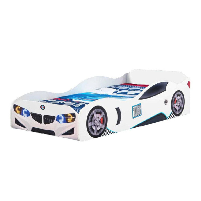 Lit standard Aatikun par Zoomie Kids, Blanc