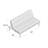 Genina Twin 64'' Faux Leather Convertible Sofa