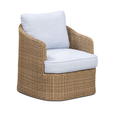 Fauteuil Axel Blue Boucle