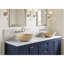 Lavabo vasque en marbre naturel beige doré, surface polie, pierre naturelle, marbre véritable, marbre véritable, 15,7 x 5,9 pouces / 400 x 150 mm