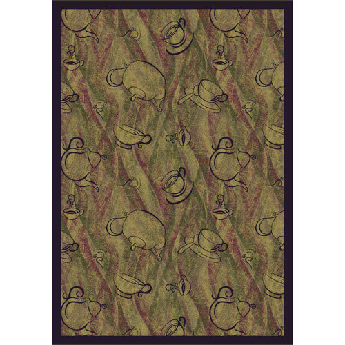 Tapis Whimsy Fresh Brew, Rectangle 5 pi 4 po x 7 pi 8 po