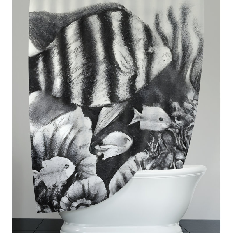 Rideau de douche Selah, H 72 po x l 70 po