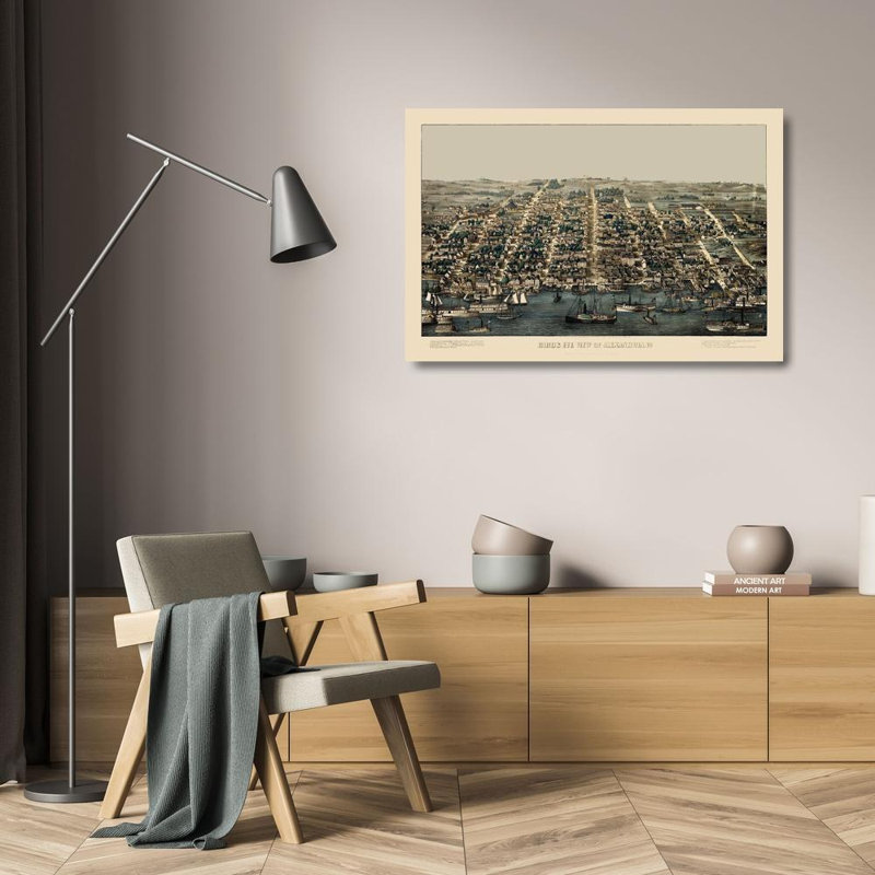 «Breakwater Bay», art sur toile tendue avec magnus, Magnus 1863, H 17 po x l 24 po