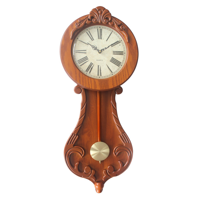 Warwick Wood Wall Clock