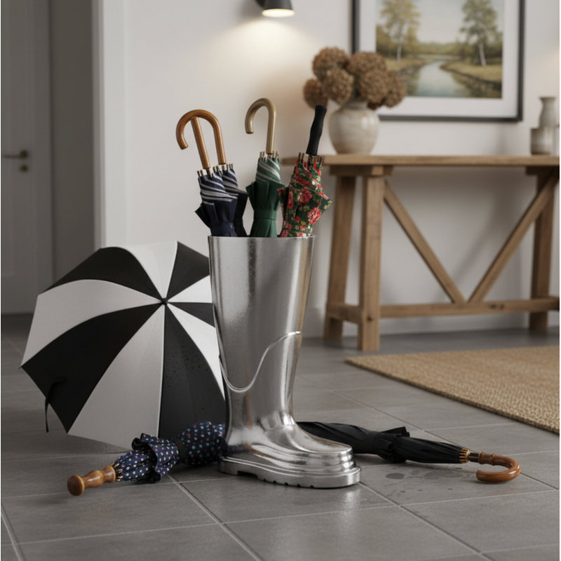 Gehrmann Aluminum Freestanding Umbrella Stand