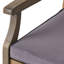 Chaise de salle à manger avec 2 coussins