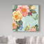 « summer gift jardin », reproduction de peinture à l’acrylique sur toile tendue-31332649