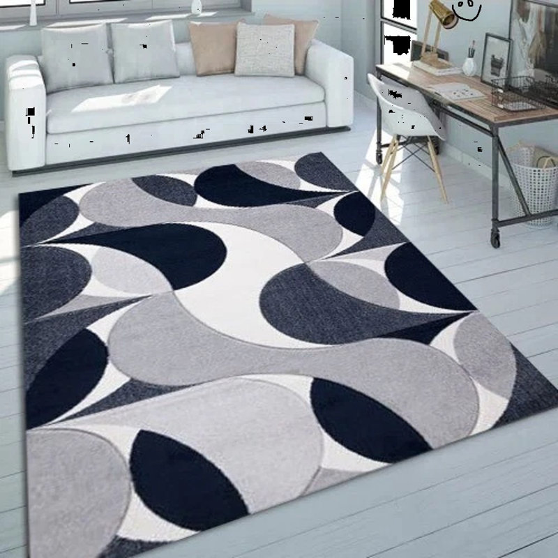 Area Rug, Navy, Rectangle 160 cm x 230 cm