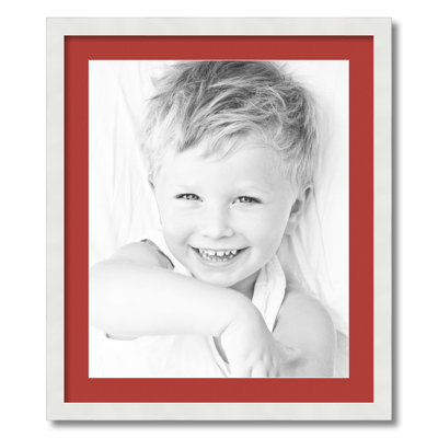 Wood Matte Picture Frame with Mat