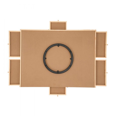 2000 Piece Puzzle Board with 6 Drawers and Cover, 40.2"x29.4" Rotating Wooden Jigsaw