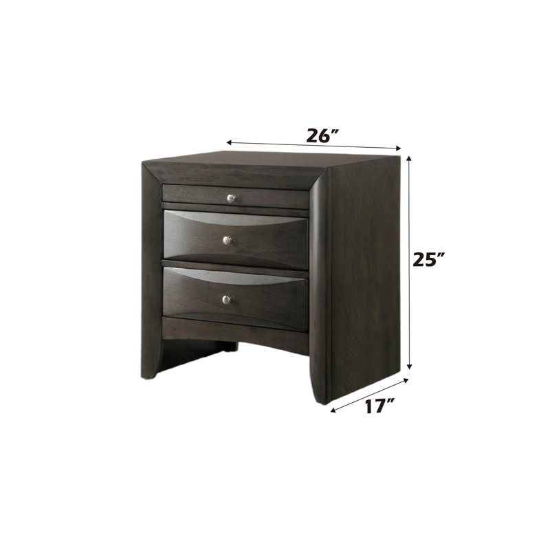 Nightstand, Gray