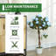 90cm Faux Rose Tree Plant in Pot-903063430
