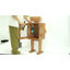 Table de bout robot en bois massif avec rotation à 360 °-295142330
