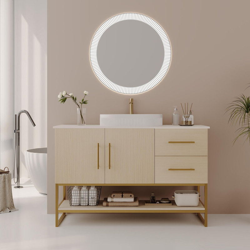 Meuble-lavabo autoportant Gold
