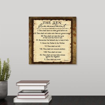 " Ten Commandments " by Jennifer Pugh