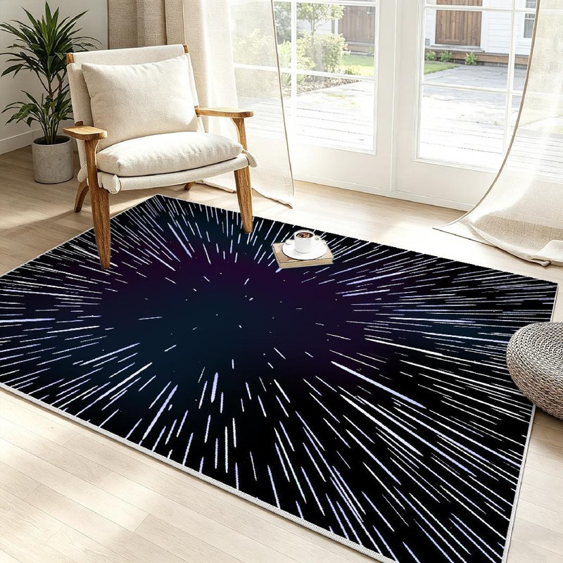 Tapis d'intérieur transparent Clear Star, Rectangle 39 po x 63 po