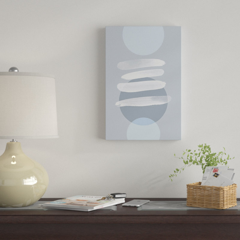 " Minimalism XVIII.X " by Mareike Böhmer, 12" H x 8" W x 0.75" D, Wrapped Canvas , No Mat