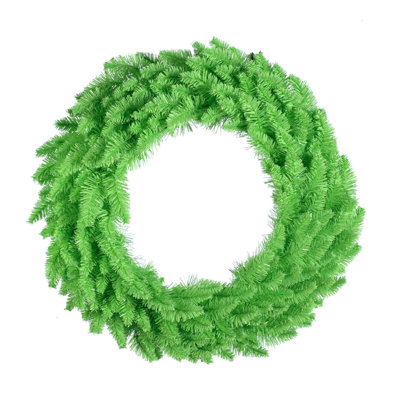 Couronne de Noël artificielle en PVC